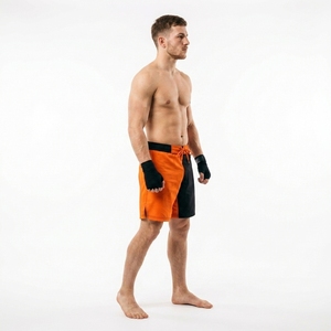 Shorts de sport MMA personnalisés de qualité supérieure, légers, pour la lutte, longueur courte, taille mi-haute, entraînement, 100% polyester, séchage rapide - Product Image 6