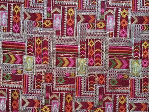 Premium 55 Inch Panna Heavy Work <b>Embroidery</b> Fabric Luxury Stone Studded Textile Wholesale Bridal Dress <b>Material</b> Factory - Product Image 4