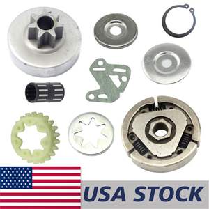 Kit de tambor de embrague, jaula de agujas, engranaje de espuela, bomba de aceite, tambor, circlip, arandela, tapa y accesorios de circlip compatibles con la motosierra Stihl MS380 038 - Product Image 1