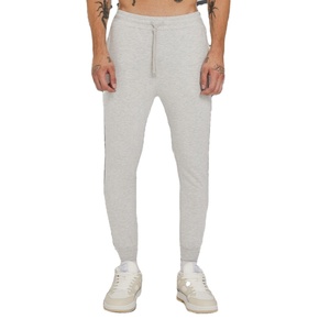 Nouveau pantalon de jogging décontracté pour homme, respirant, en molleton, avec cordon de serrage, taille mi-haute, devant plat, idéal pour la gym et le sport - Product Image 1
