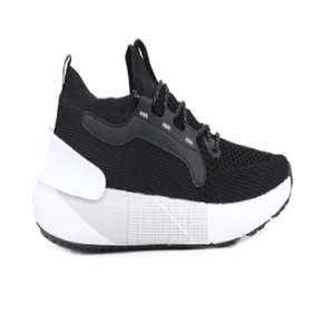 Black White Walking Sneakers <b>for</b> <b>Men</b> Modern Athletic Footwear Lightweight Lace Up <b>Shoes</b> Cushioned Comfort - Product Image 4