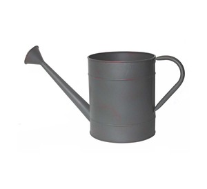 Arrosoir en métal rustique pour la décoration du jardin et l'arrosage des plantes et des fleurs - Product Image 4