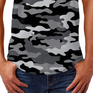 Camisetas sin Mangas Casuales para Hombre al por Mayor, Estilo Singlet Transpirable para Gimnasio, con Logotipo Personalizado Impreso - Product Image 6