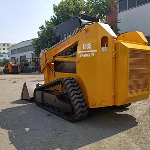 Good Quality Bobcat TS65 skid steer Used Compact Wheel Loader Diesel Engine Auxiliary Hydraulics Construction Machinery - Product Image 6