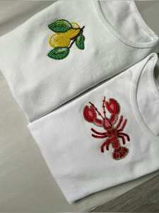 Top con diseño floral, chaleco de tirantes acanalado, ropa de verano de algodón hecha a mano, prendas de verano bordadas, artesanías de bordado. - Product Image 3