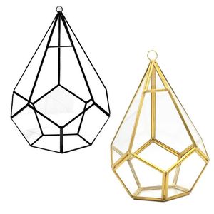 Terrario de Metal y Vidrio de Diseño Moderno para Decoración del Hogar, Macetero de Vidrio para Plantas de Interior, Suculentas, Plantas Aéreas y Terrarios DIY - Product Image 2