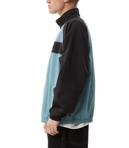 Custom Summer Windbreaker Quick Dry Waterproof Outdoor Sportswear Nylon Windbreaker Jacket Color <b>Block</b> Zipper Crinkle Jacket - Product Image 6