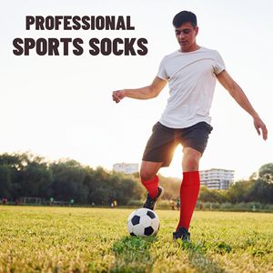 New Design Fashion Embroidery Knitted Crew No Show Custom Size Custom Logo 100% Cotton Men Sports <b>Socks</b> - Product Image 2