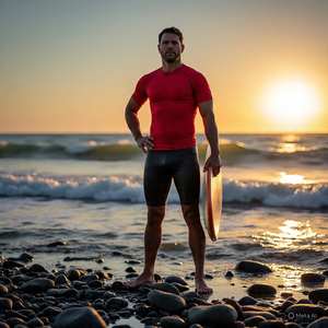 <b>Tank</b> top Men Swimming Singlets rash guard for bath | swimming Beach <b>Diving</b> Bath shirt Long Sleeve Rash Guards Swimwear - Product Image 6