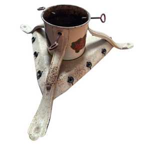 Vintage Style Metal Christmas <b>Tree</b> <b>Stand</b> Holiday <b>Tree</b> Support Base - Product Image 3