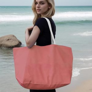 Bolso tote rosa estampado con diseño de barco, ajustable, ecológico, lavable, duradero, resistente al agua, a la moda - Product Image 1