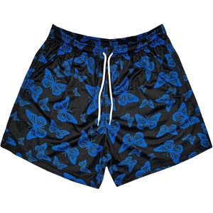 Shorts en maille pour homme, style streetwear, imprimé, style basketball, légers, respirants, shorts d'été - Product Image 3