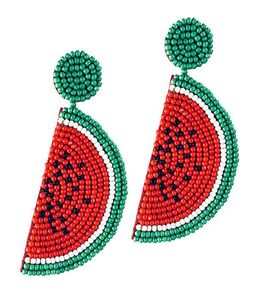 Elegantes pendientes indios hechos a mano con cuentas bordadas, joyería de moda al mejor precio. - Product Image 2