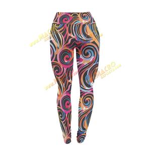 Pantalon de yoga froncé taille haute pour femme Bas de sport Butt Lift avec collants de fitness Leggings Capri présentant des caractéristiques clés - Product Image 2