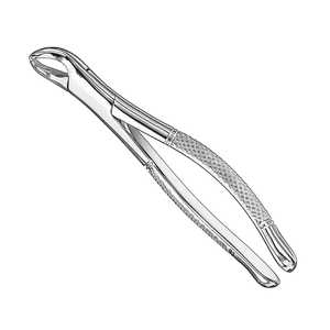 คีมถอนฟันแบบแมนนวล ยี่ห้อ CRYER รุ่นอเมริกัน ขนาด 150 ได้รับการรับรองมาตรฐาน CE ระดับ Class I - Product Image 1