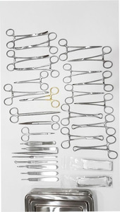 Instruments chirurgicaux vétérinaires, outils de chirurgie animale, ensemble d'instruments vétérinaires professionnels en acier inoxydable - Product Image 2