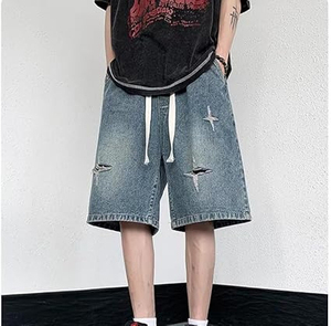 Pantalones Cortos de Mezclilla para Hombre, Último Estilo, Diseño Personalizado, Servicios OEM, Precio Bajo, Hechos en Pakistán - Product Image 5