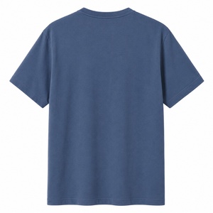 Premium Quality 100% Cotton <b>Tshirts</b> for Men T Shirts Custom DTG Printing Oversized Blank Solid Color T-Shirt - Product Image 6