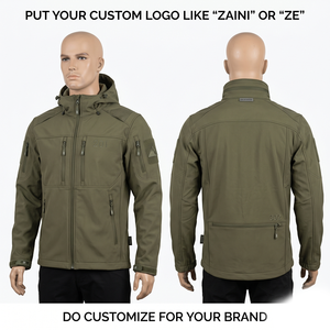 Chaqueta Deportiva ZAINI Premium de 220g, Poliéster, Diseño con Paneles Grises, Transpirable, Ecológica, Resistente al Viento, para Hombre, Otoño - Product Image 1