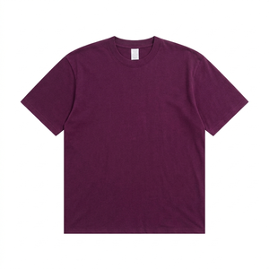 T-shirts pour hommes en coton 100% de haute qualité, vente en gros, personnalisables avec logo, t-shirts surdimensionnés, impression en relief, t-shirt personnalisé - Product Image 1
