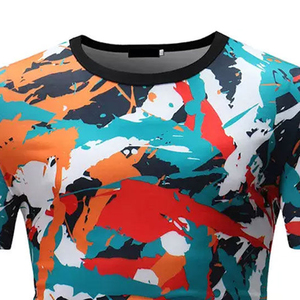 Camisetas Sublimadas a la Moda para Hombre, Nueva Llegada, Venta Caliente, Camisetas Sublimadas de Diseño Personalizado para Hombre - Product Image 3