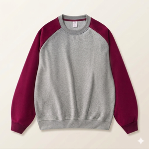 เสื้อสเวตเชิ้ตทรงหลวมไหล่ตก ผ้าฝ้ายฟลีซ สไตล์เทรนดี้ สำหรับผู้ชาย เสื้อสเวตเชิ้ตแบบสปอร์ต - Product Image 6