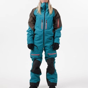 Ski Suit Snowboard Jacket Waterproof Windproof Breathable One Piece Snow Suit -Tex Wool Zipper Closure Custom Plus Size - Product Image 1