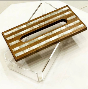 Bone Inlay Bakhoor Burner with <b>Box</b> and Tray Decorative Indian <b>Incense</b> Set Mother of Pearl Sandalwood at by FAIZA CRAFT - Product Image 4