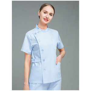 Best Quality <b>Doctors</b> Nurses Customized Nursing Uniform <b>Sets</b> Medical Hospital Suit Canvas Quick Dry Breathable Uniforms - Product Image 1