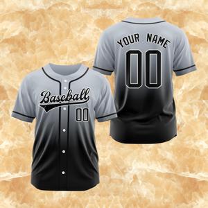 เสื้อเบสบอลคุณภาพสูง พิมพ์ลายคลาสสิก 100% โพลีเอสเตอร์ คอวี สายปรับได้ แห้งเร็ว สำหรับทุกเพศ - Product Image 6