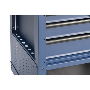 Heavy Duty Powder Coated Steel 4 <b>Drawer</b> Utility Cart Family keywords: for Garage Workshop Storage Use - Product Image 4