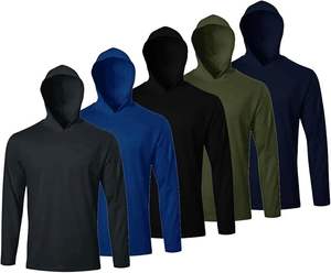 Sweat-shirts à capuche pour hommes de haute qualité, respirants et au design tendance, en coton 100%, en promotion. - Product Image 2