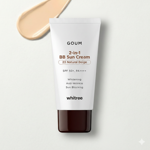 Crème BB avec SPF 50+ PA++++, écran solaire, protection solaire SPF 50+ PA++++, blanchissant, anti-rides - Product Image 1