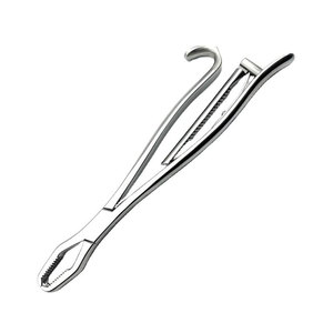Pinzas de Acero Inoxidable de Alta Calidad para Sujetar Huesos, 27 cm, Instrumentos Quirúrgicos Veterinarios, Herramienta Ortopédica para Agarrar Huesos, CE - Product Image 4