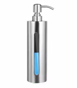 Distributeur de savon liquide pour les mains en acier inoxydable, qualité commerciale pour salle de bain, cuisine, hôtel - Product Image 1