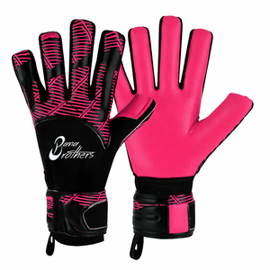 Guantes de Portero de Fútbol Profesionales de Alta Calidad, Transpirables, de Cuero PU con Látex y Silicona Protectora para los Dedos - Product Image 2