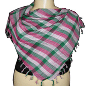Women's <b>Square</b> Checked <b>Scarf</b> Latest Design for Summer Soft Lightweight Breathable Fashion Wrap Shawl Stylish Casual Elegant Neck - Product Image 1