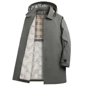 Men's Extra Long Winter <b>Coat</b> Heavy Warm Insulated Hooded Windproof Outdoor Jacket for Cold Weather - Product Image 1