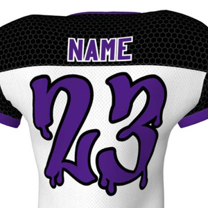 Custom American Football Jersey Breathable <b>Mesh</b> Team Uniform Sublimation Football Shirt Wholesale American Football Jerseey - Product Image 6