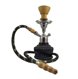 Cachimba Artesanal con Detalles Metálicos de Primera Calidad para Decoración del Hogar, Salón, Cafetería y Colección - Product Image 3