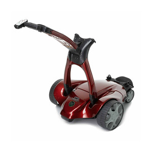 รถเข็นกอล์ฟไฟฟ้า Stewart Golf X10 Follow Signature สีแดงคาร์บอนไฟเบอร์ - Product Image 1