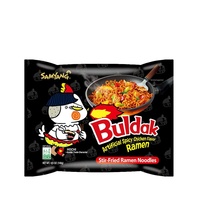 Pour la saveur de poulet chaud Samyang Ramen 3x nouilles instantanées épicées faites à la main 140g emballées dans une boîte ou un sac