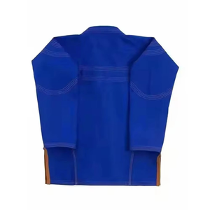 Kimono Ligero de Jiu Jitsu Brasileño 100% Algodón, Tejido Ripstop, Precio de Fábrica, Logotipo Frontal Personalizado, Uniforme de Entrenamiento Duradero - Product Image 3