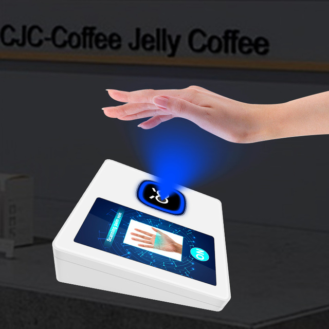 Sinmar Biometric Palm Vein Recognition Payment Machine Pos Hardware Touchscreen Palm Scanner Pay Point of Sale Terminal Device