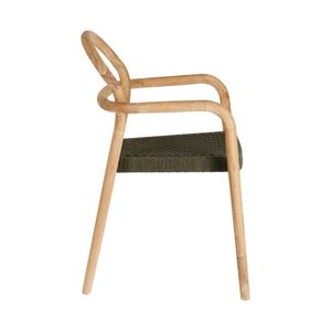 Chaise de salle à manger en teck de haute qualité, chaise en bois massif durable pour salle à manger, restaurant et mobilier d'hôtellerie - Product Image 2