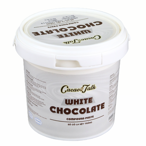 Top Seller Compound <b>Chocolate</b> HALAL OEM/ODM White <b>Chocolate</b> Liquid Paste Cocoa 1KG Bulk Wholesale Bakery Ingredient Biscuits - Product Image 1