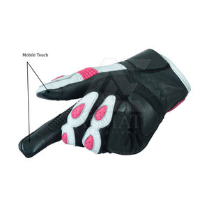Guantes de Motocicleta de Cuero y Tela 2026, Hechos a Medida, Diseña Tus Propios Guantes de Motocicleta para Hombre - Product Image 4