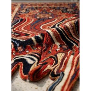 Alfombra de Lana Hecha a Mano de Lujo Personalizada, Alfombra Contemporánea Hecha a Mano, Diseño Geométrico Moderno, Alfombra de Lana Premium para el Hogar - Product Image 3