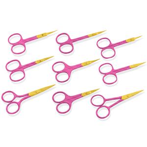 Professionnel de haute qualité Style russe ciseaux à ongles en acier inoxydable pointu cuticule Cutter dissolvant sourcil pince à épiler manucure - Product Image 4