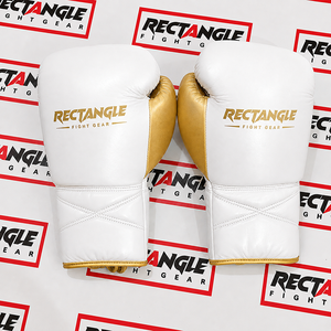 Guantes de Boxeo Rectangulares con Cordones, Equipo Profesional para Entrenamiento y Sparring, Cuero Genuino, Hechos a Mano, para Adultos - Product Image 5